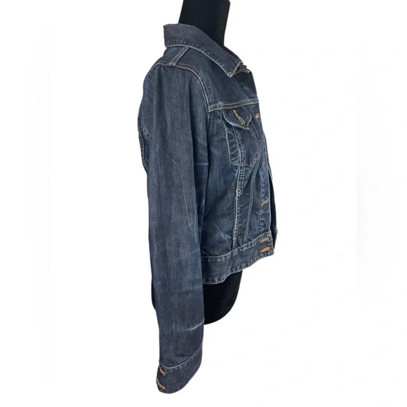 LUCKY BRAND Cotton Denim Trucker Jacket - Picture 9 of 15